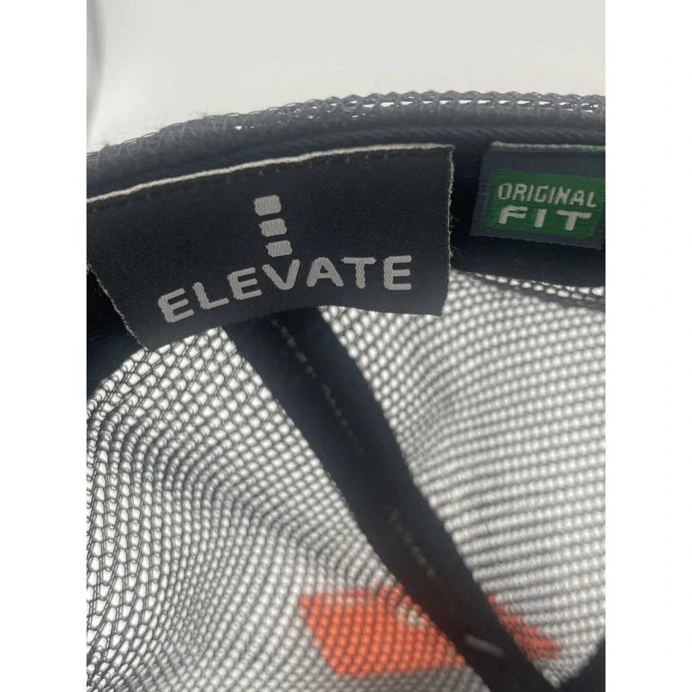 Elevate‎ Jam City Mobile Gaming Truckers Cap Snapback Hat Black Fit NWT